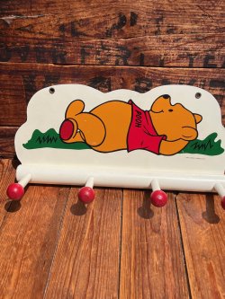 画像2: WINNIE THE POOH 1970'S WALL HANGER RACK #1