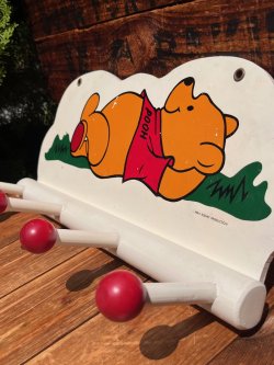画像6: WINNIE THE POOH 1970'S WALL HANGER RACK #3