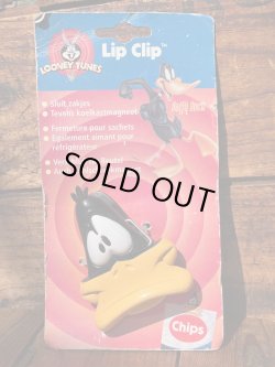 画像1: LOONEY TUNES "DAFFY DUCK" 1990'S D.STOCK LIP CLIP #1