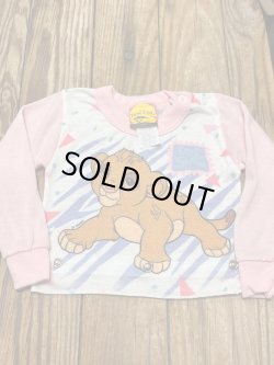 画像1: LION KING "LITTLE🦁SIMBA" KIDS VINTAGE LONG SLEEVE T-SHIRTS