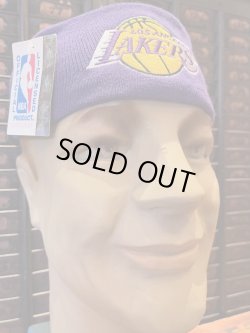 画像2:  LOS ANGELES LAKERS 1990'S D.STOCK NBA HEAD BAND #1