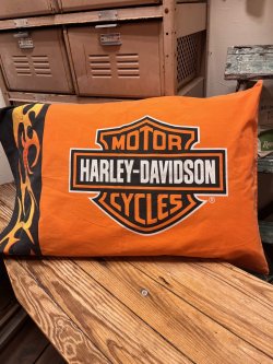 画像2: HARLEY DAVIDSON "BAR & SHIELD🔥FLAME" PILLOW CASE