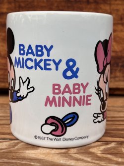 画像3: BABY MICKEY & MINNIE "MADE IN ENGLAND" 1980'S MUG