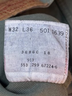 画像10: LEVI'S "MADE IN USA" 1990'S 501 