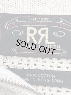 画像7: RRL "3STAR" 90'S HALF ZIP COTTON SWEATER