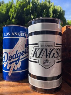 画像14: LOS ANGELES KINGS 1980'S TRASH CAN
