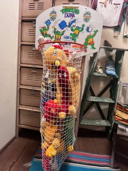 画像26: TURTLES "DUNK" BASKET HOOP 1988'S LAUNDRY BAG 