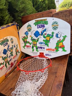 画像19: TURTLES "DUNK" BASKET HOOP 1988'S LAUNDRY BAG 