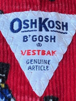 画像10: OSHKOSH "MADE IN USA" KIDS VINTAGE CORDS OVERALL 