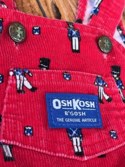 画像2: OSHKOSH "MADE IN USA" KIDS VINTAGE CORDS OVERALL 