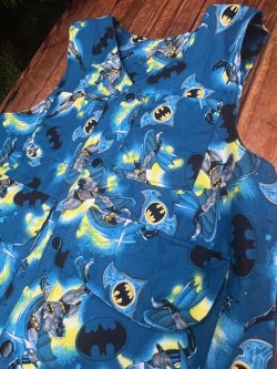 画像5: BATMAN KIDS USED REVERSIBLE VEST