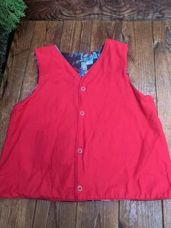 画像3: SUPERMAN KIDS USED REVERSIBLE VEST