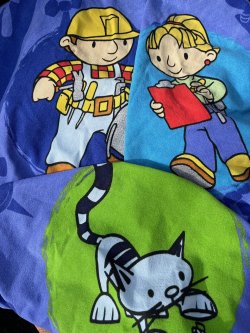 画像1: BOB THE BUILDER 2001'S FUTON COVER FABRIC