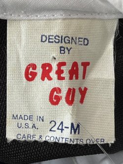 画像3: GREAT GUY "MADE IN USA" KIDS D.STOCK SHIRTS ＋ PANTS ONE PIECE SUITS