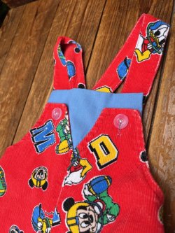 画像4: DISNEY🏈BABIES KIDS VINTAGE CORDS OVERALL 