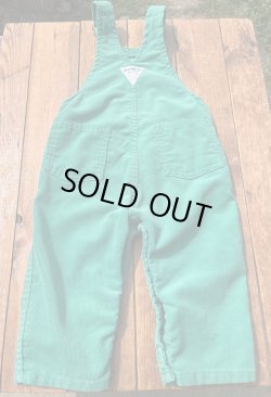 画像2: OSHKOSH "MADE IN USA" KIDS VINTAGE CORDS OVERALL 