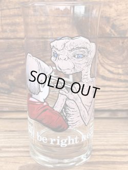 画像1: E.T. 1982'S "PIZZA HUT" GLASS #I'LL BE RIGHT HERE 