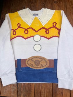 画像1: TOY STORY "JESSIE" KIDS HAND PAINTED SWEAT SHIRTS