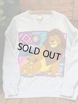 画像1: LION KING "MADE IN USA" 1990'S SWEAT SHIRTS