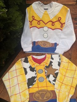 画像9: TOY STORY "JESSIE" KIDS HAND PAINTED SWEAT SHIRTS