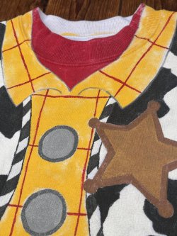 画像5: TOY STORY "WOODY" KIDS HAND PAINTED SWEAT SHIRTS