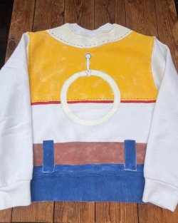 画像2: TOY STORY "JESSIE" KIDS HAND PAINTED SWEAT SHIRTS