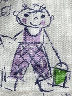 画像13: CHILDREN'S ”お絵描き柄” KIDS VINTAGE DRESS 