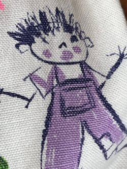 画像9: CHILDREN'S ”お絵描き柄” KIDS VINTAGE DRESS 