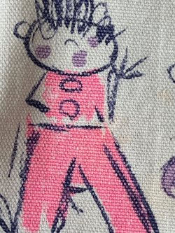 画像10: CHILDREN'S ”お絵描き柄” KIDS VINTAGE DRESS 