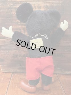 画像2: MICKEY MOUSE 1980'S "APPLAUSE" RUBBER FACE DOLL