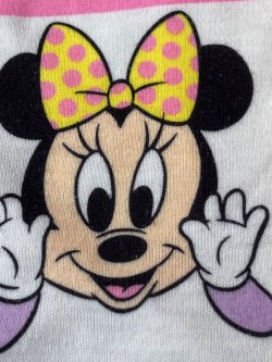 画像5: MINNIE MOUSE "MADE IN USA" KIDS VINTAGE BODYSUIT
