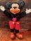 画像1: MICKEY MOUSE 1980'S "APPLAUSE" RUBBER FACE DOLL (1)