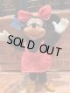 MINNIE MOUSE 1980'S "APPLAUSE" RUBBER FACE DOLL