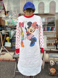画像1: MINNIE MOUSE "MADE IN USA" KIDS VINTAGE DRESS 