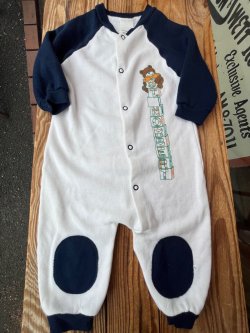 画像1: ST.NORBERT "MADE IN USA" KIDS VINTAGE SWEAT JUMPSUITS