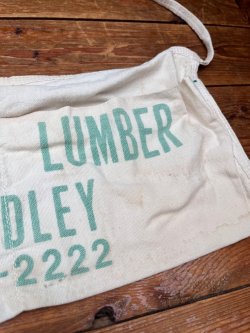 画像6: LEEDLEY CITIZEN'S LUMBER VINTAGE APRON