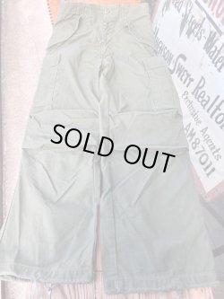 画像1: US ARMY M-65 "XS-REGULAR" 1978'S FIELD TROUSERS