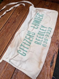 画像4: LEEDLEY CITIZEN'S LUMBER VINTAGE APRON