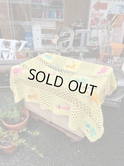 画像2: ANIMALS🦒VINTAGE  BABY KINIT BLANKET