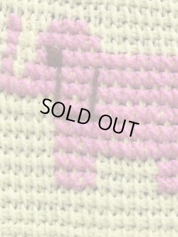 画像8: ANIMALS🦒VINTAGE  BABY KINIT BLANKET