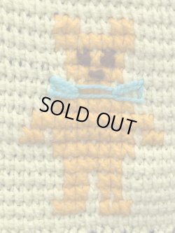 画像3: ANIMALS🦒VINTAGE  BABY KINIT BLANKET