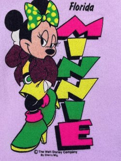 画像6: MINNIE MOUSE "MADE IN USA" KIDS VINTAGE SWEAT