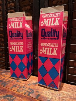画像6: QUALITY DAIRY FARMS 1970'S MILK PAPER PACK #2