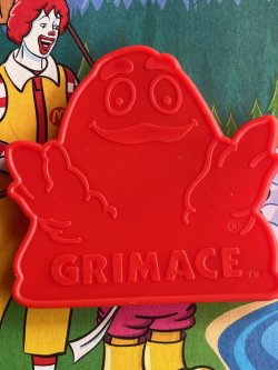 画像2: McDONALD'S "GRIMACE" RED 1980'S COOKIE CUTTER  
