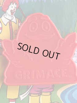 画像2: McDONALD'S "GRIMACE" RED 1980'S COOKIE CUTTER  