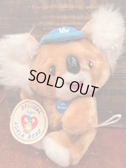 画像1: LOS ANGELES DODGERS "🧢KOALA BEAR" 1980'S PLUSH DOLL