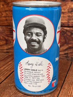 画像1: ROYAL CROWN COLA "LARRY HISLE" 1970'S MLB CAN