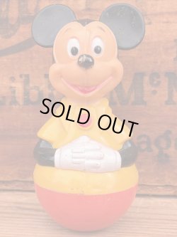 画像1: MICKEY MOUSE 1970'S ROLLY POLLY FIGURE 