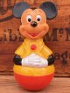 MICKEY MOUSE 1970'S ROLLY POLLY FIGURE 