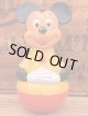MICKEY MOUSE 1970'S ROLLY POLLY FIGURE 